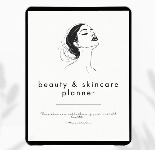 Beauty & Skincare Planner